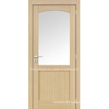 Interior MDF Door with Round Arch Glass